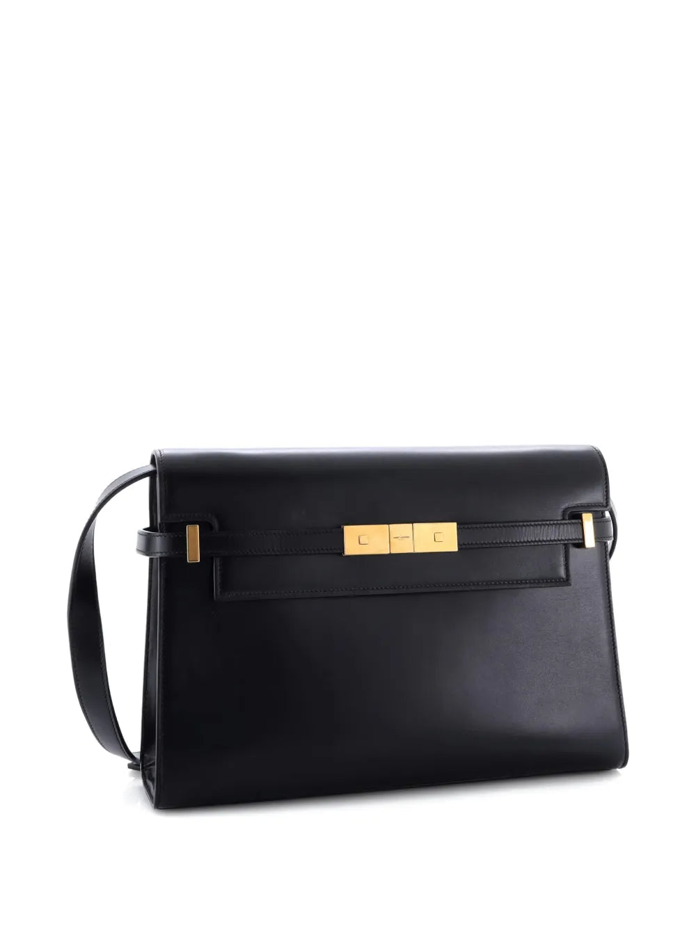 Saint Laurent Pre Owned Manhattan Leather Medium Shoulder Bag — Same as shown — Size One Size — Back View
