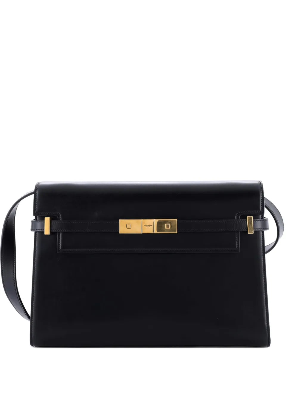 Saint Laurent Pre Owned Manhattan Leather Medium Shoulder Bag — Same as shown — Size One Size — Front View