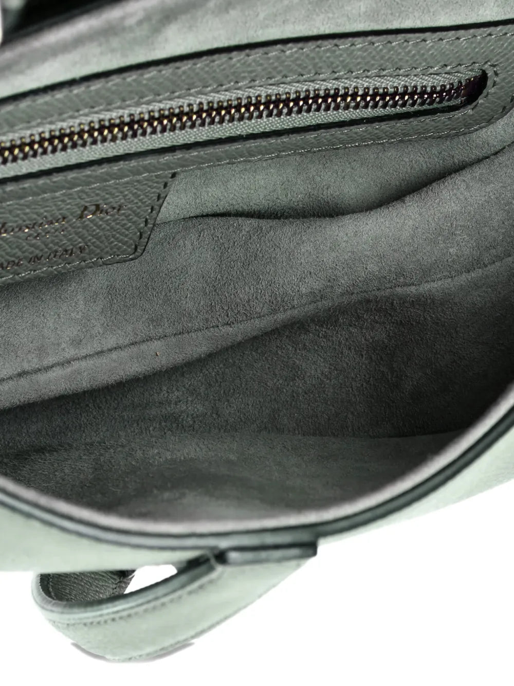 Christian Dior Pre Owned Saddle Handbag Leather Medium Shoulder Bag — Same as shown — Size One Size — Detail View
