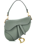 Christian Dior Pre Owned Saddle Handbag Leather Medium Shoulder Bag — Same as shown — Size One Size — Front View