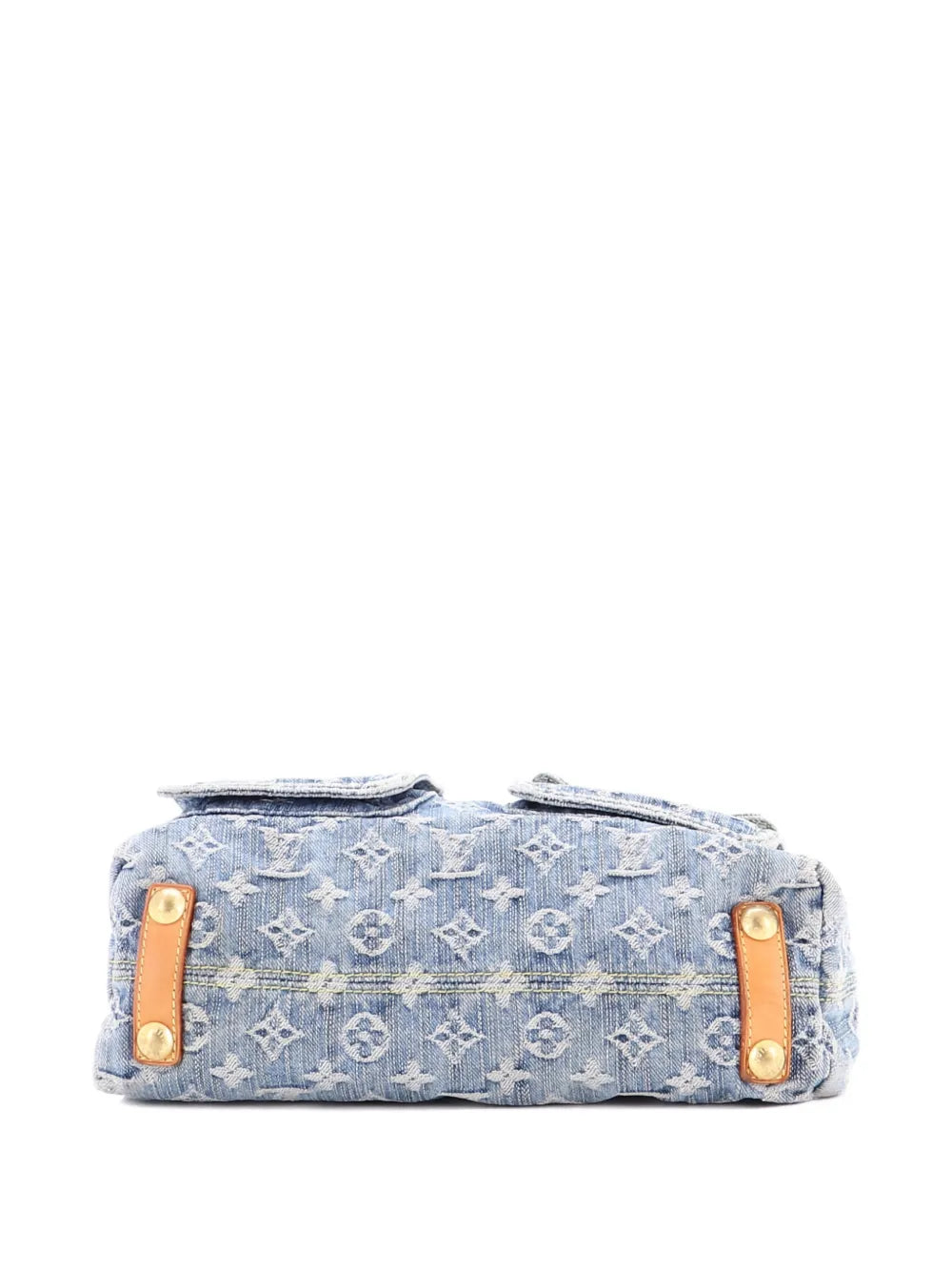 Louis Vuitton Pre Owned Baggy Handbag Denim Pm Hobo Bag — Same as shown — Size One Size — Back View
