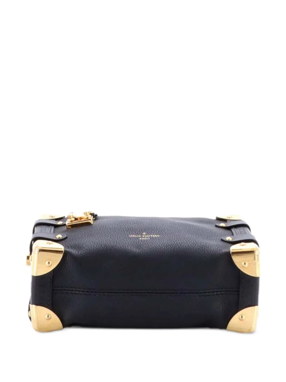 Louis Vuitton Pre Owned Side Trunk Handbag Taurillon Leather Pm Shoulder Bag — Same as shown — Size One Size — Back View