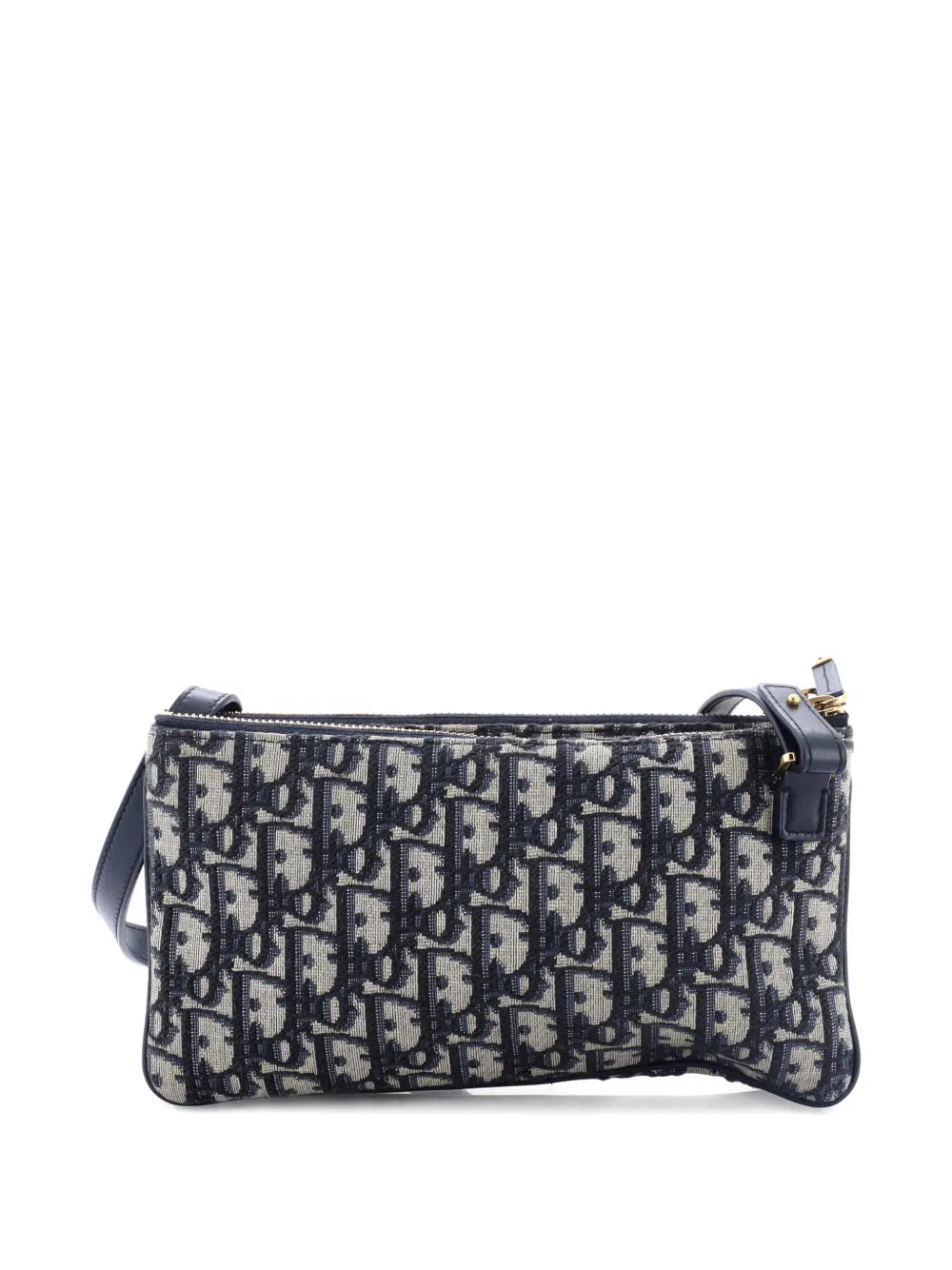 Christian Dior Pre Owned My Dior Duo Oblique Canvas Mini Shoulder Bag — Same as shown — Size One Size — Side View