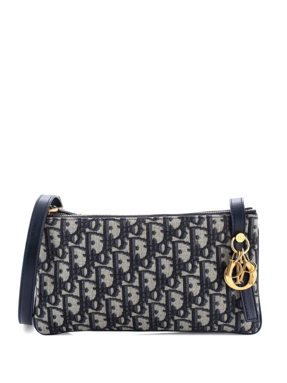 Christian Dior Pre Owned My Dior Duo Oblique Canvas Mini Shoulder Bag — Same as shown — Size One Size — Front View