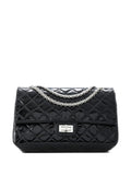 Chanel Pre Owned Reissue 255 Flap Bag Quilted Crinkled Patent 227 Shoulder Bag — Same as shown — Size One Size — Front View