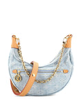 Louis Vuitton Pre Owned Loop Handbag Monogram Denim Hobo Bag — Same as shown — Size One Size — Front View