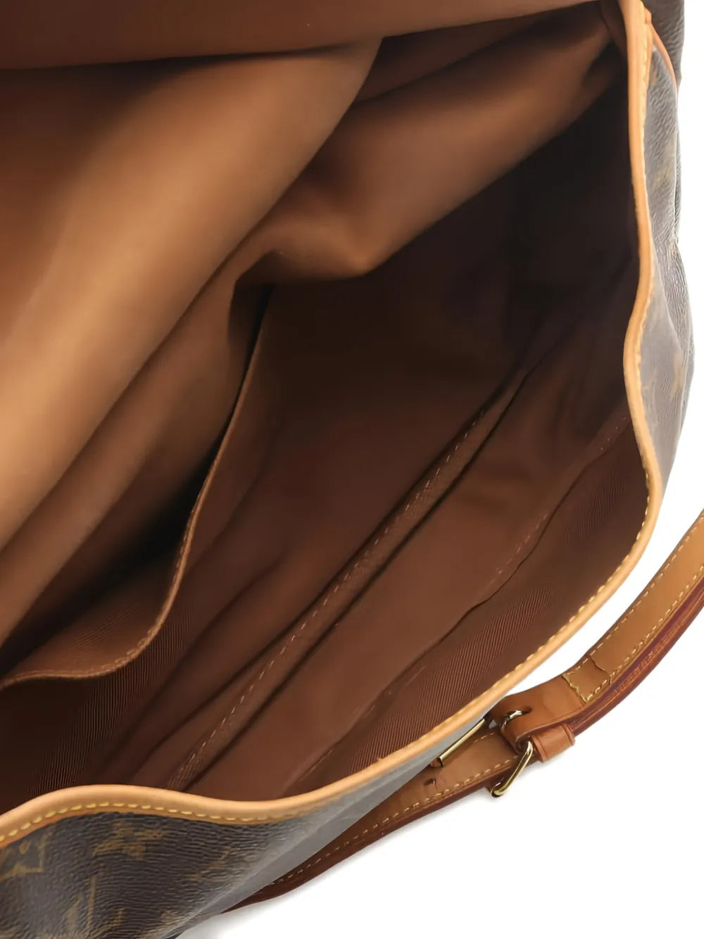 Louis Vuitton Pre Owned 2000 Saumur 30 Monogram Shoulder Bag — Same as shown — Size One Size — Back View