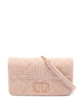 Christian Dior Pre Owned 2010S Caro Chain Tweed Shoulder Bag — Same as shown — Size One Size — Front View