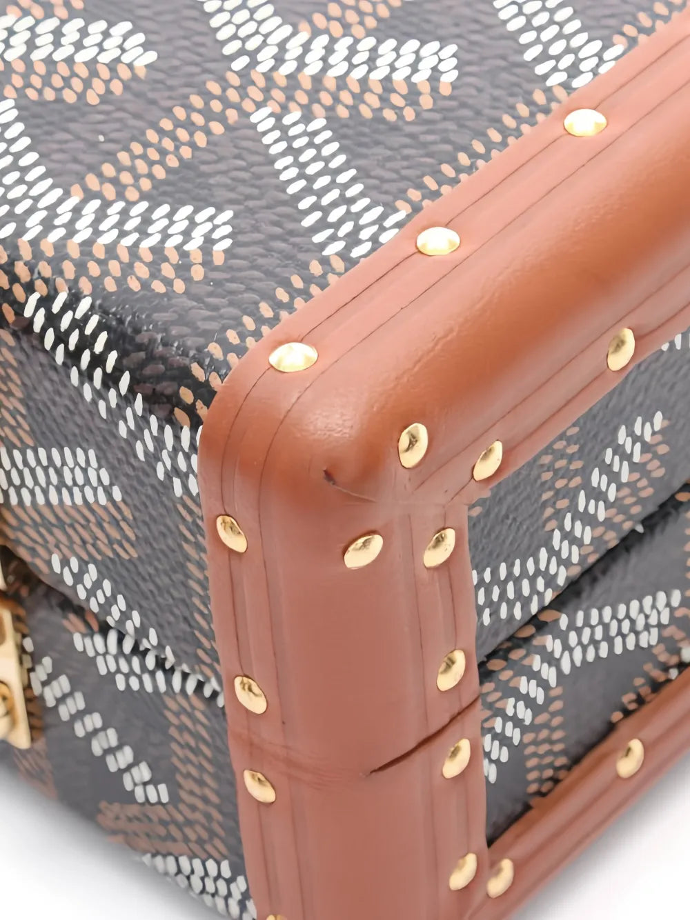 Goyard Pre Owned 2010S Minaudiere Trunk Shoulder Bag — Same as shown — Size One Size — Detail View