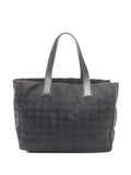 Chanel Pre Owned 2000 2002 Leather Travel Line Tote Bag — Same as shown — Size One Size — Front View