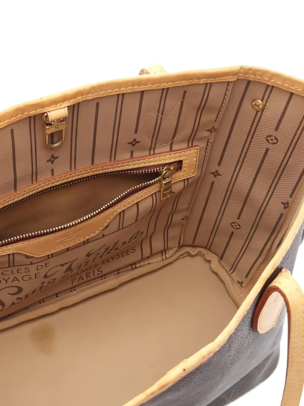 Louis Vuitton Pre Owned 2009 Nmonogram Neverfull Pm Tote Bag — Same as shown — Size One Size — Back View