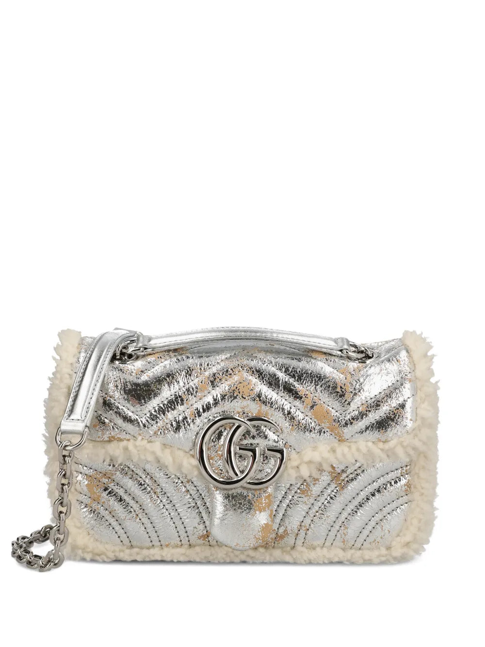 Gucci Small Gg Marmont Shoulder Bag — Same as shown — Size One Size — Front View
