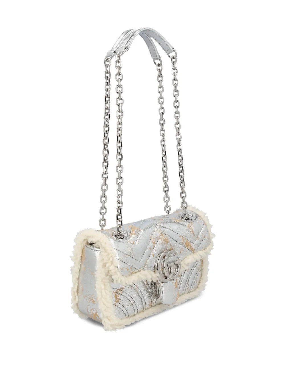 Gucci Small Gg Marmont Shoulder Bag — Same as shown — Size One Size — Back View
