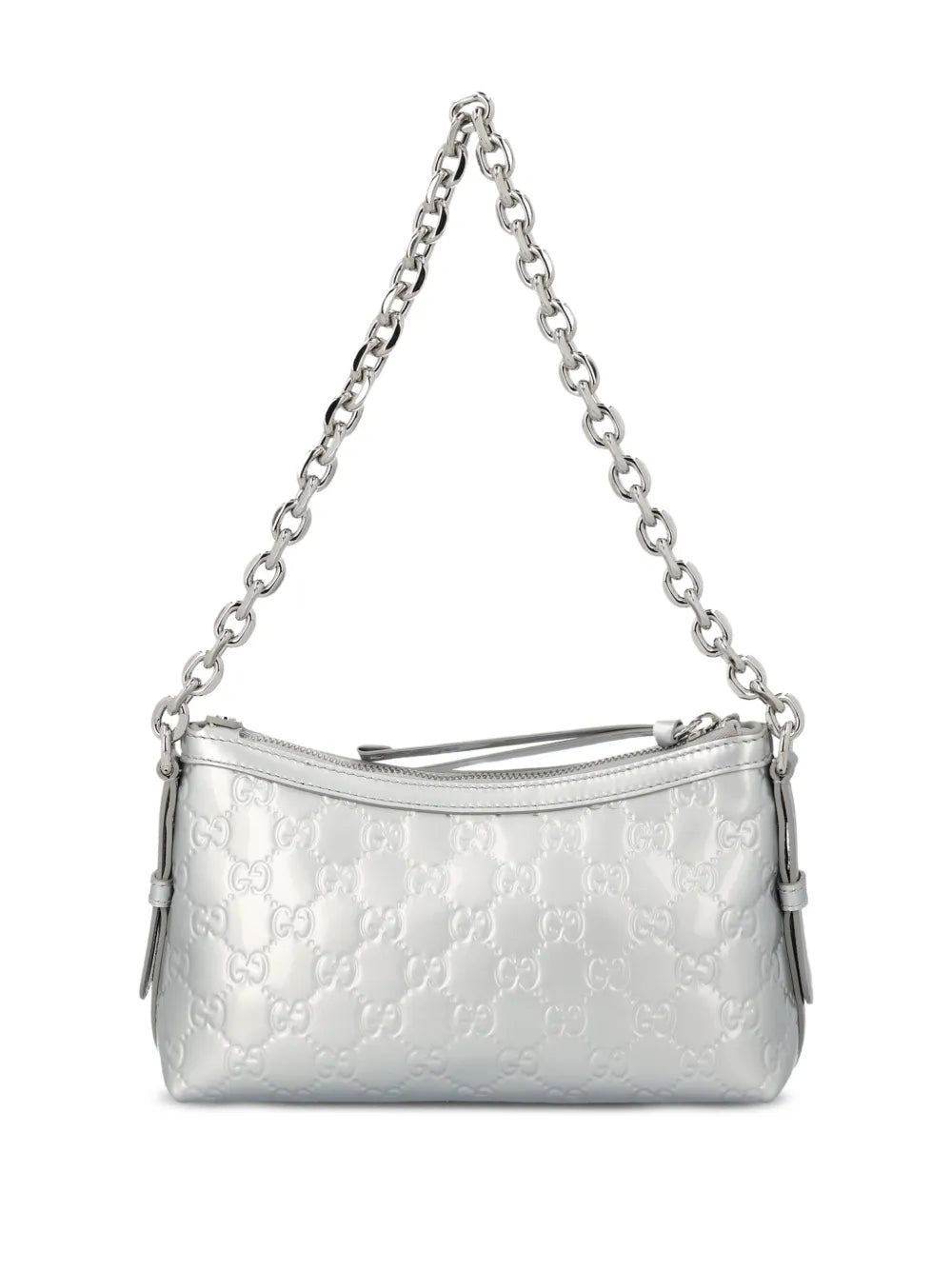 Gucci Small Gg Emblem Embossed Shoulder Bag — Same as shown — Size One Size — Back View