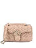 Gucci Chevron Gg Lambskin Shoulder Bag — Same as shown — Size One Size — Front View