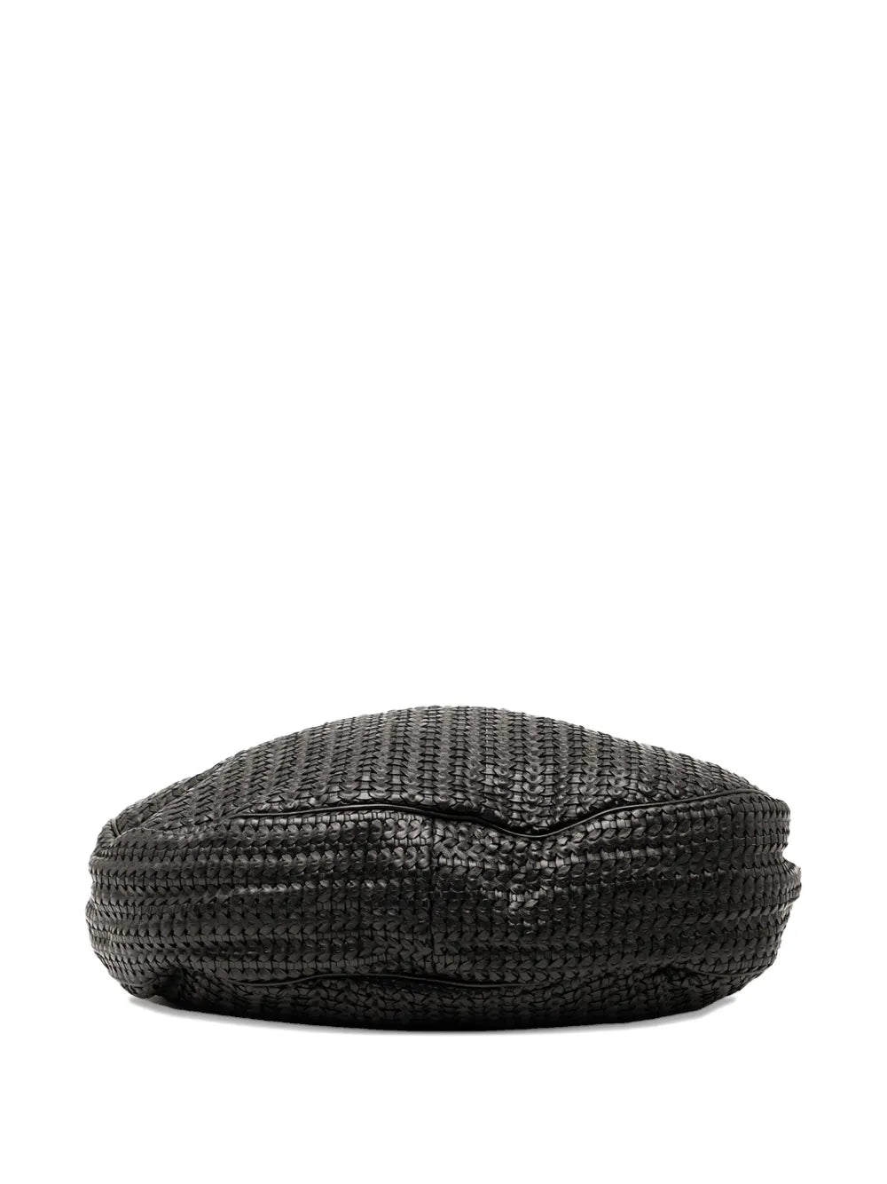 Christian Dior Pre Owned 2007 Woven Lambskin Soft Lady Dior Hobo Bag — Same as shown — Size One Size — Back View