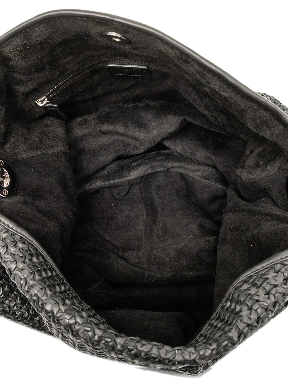 Christian Dior Pre Owned 2007 Woven Lambskin Soft Lady Dior Hobo Bag — Same as shown — Size One Size — Detail View