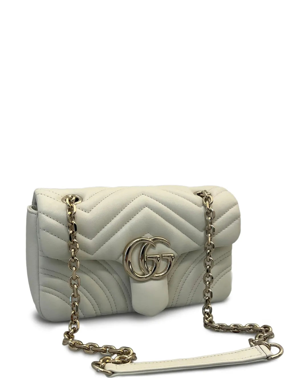 Gucci Small Gg Marmont Shoulder Bag — Same as shown — Size One Size — Front View