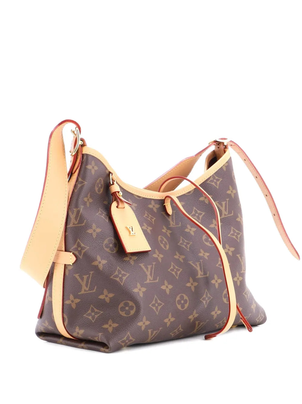 Louis Vuitton Pre Owned Carryall Monogram Canvas Pm Hobo Bag — Same as shown — Size One Size — Front View