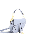 Christian Dior Pre Owned Saddle Handbag With Strap Leather Micro Shoulder Bag — Same as shown — Size One Size — Front View