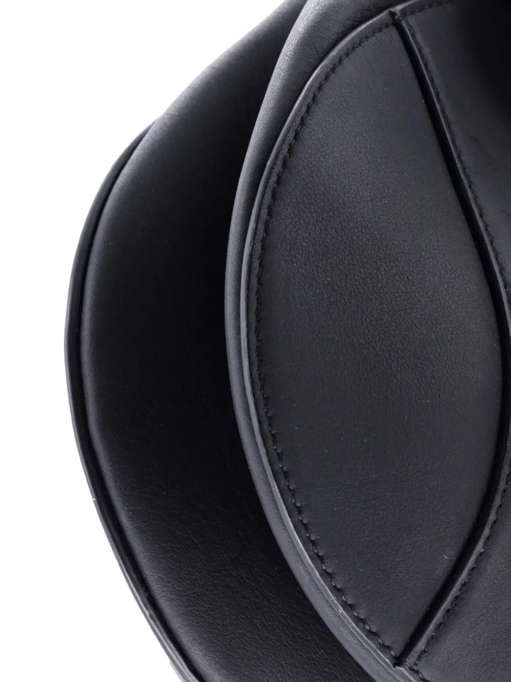 Christian Dior Pre Owned Ultra Matte Saddle Handbag Leather Medium Shoulder Bag — Same as shown — Size One Size — Detail View