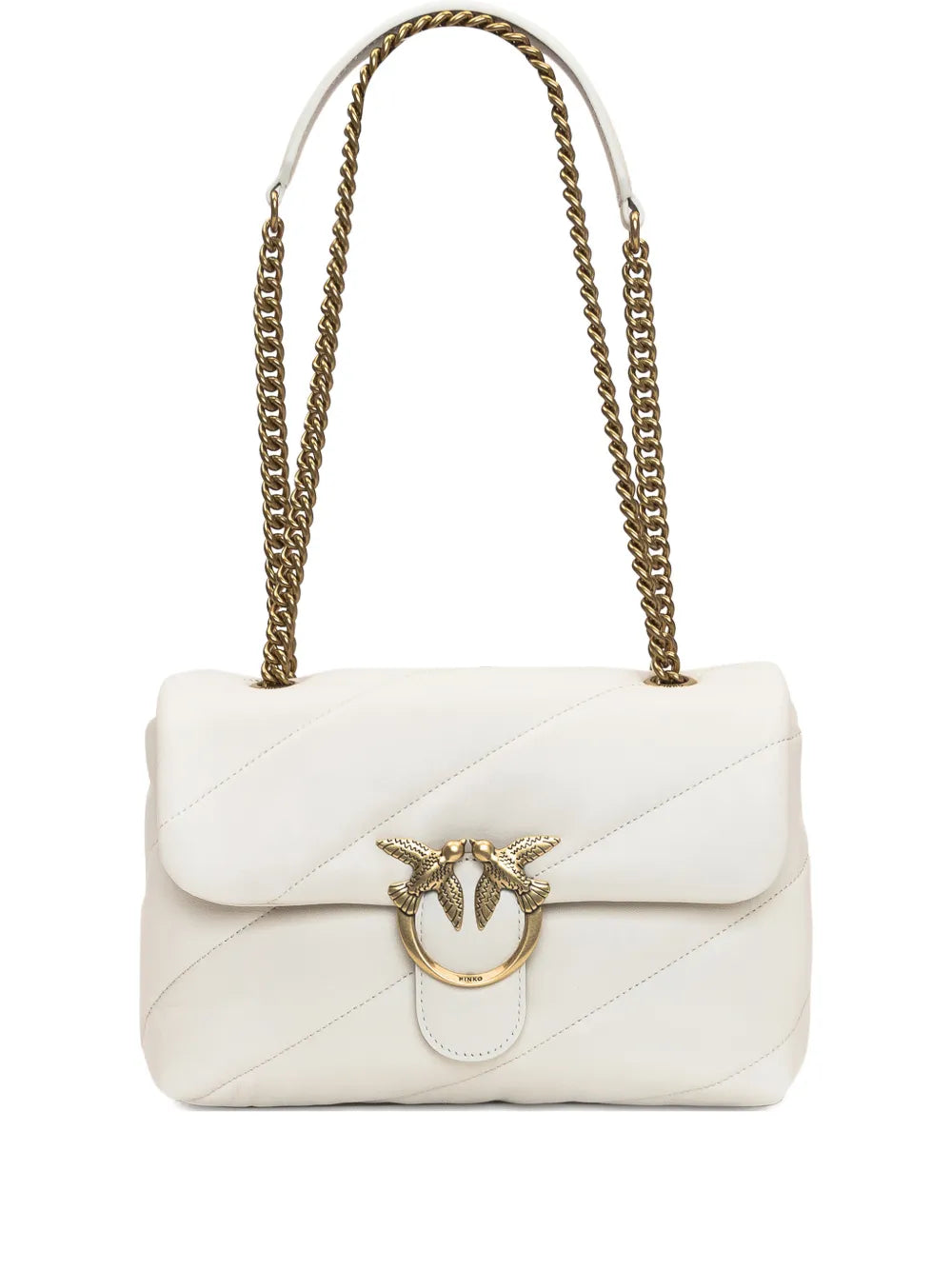 Pinko Classic Love Bag Puff Maxi Quilt Shoulder Bag — Same as shown — Size One Size — Front View