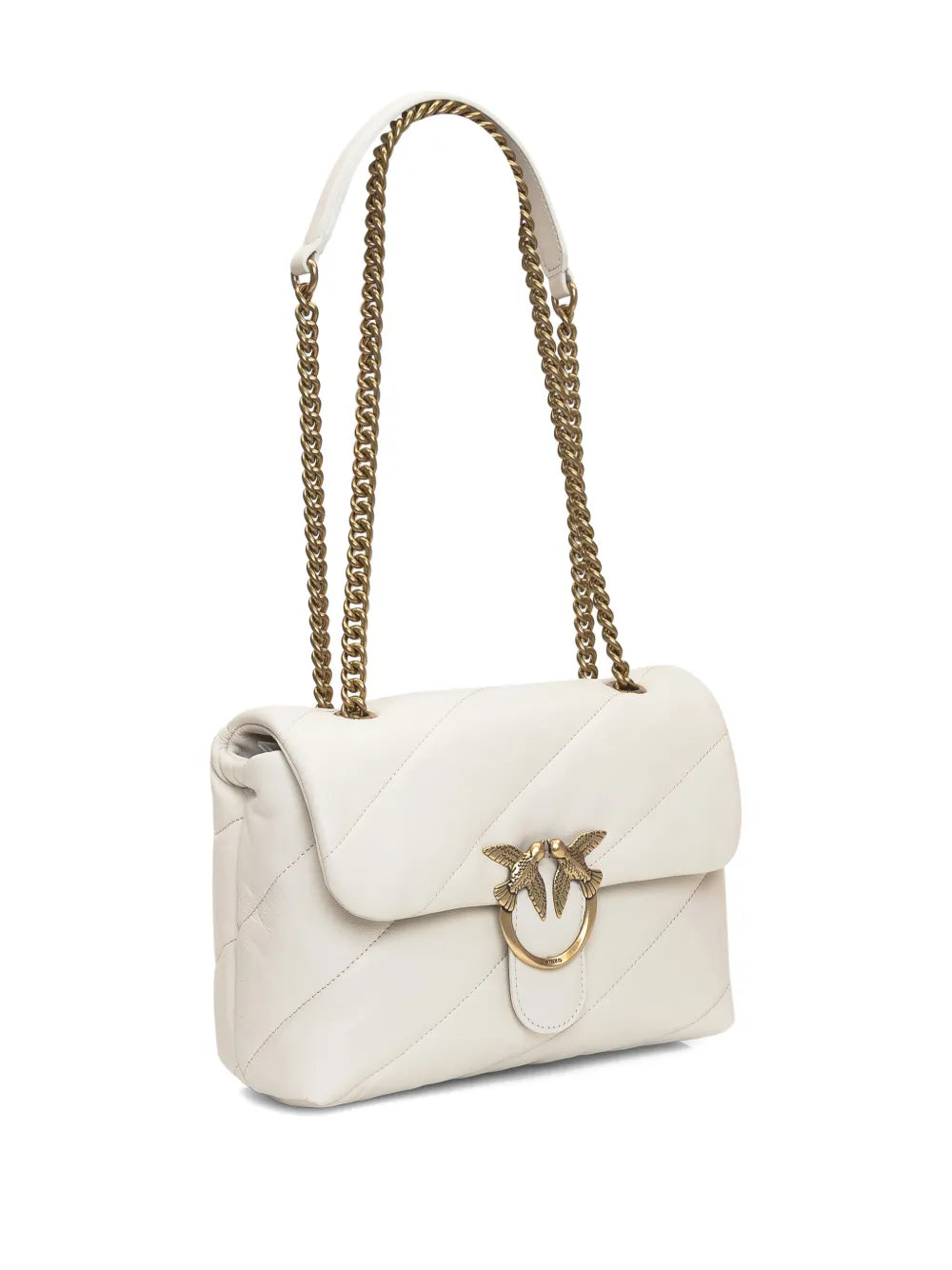 Pinko Classic Love Bag Puff Maxi Quilt Shoulder Bag — Same as shown — Size One Size — Back View