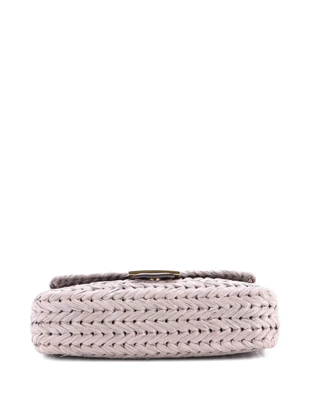 Fendi Pre Owned Baguette Nm Bag Woven Raffia Medium Shoulder Bag — Same as shown — Size One Size — Top View