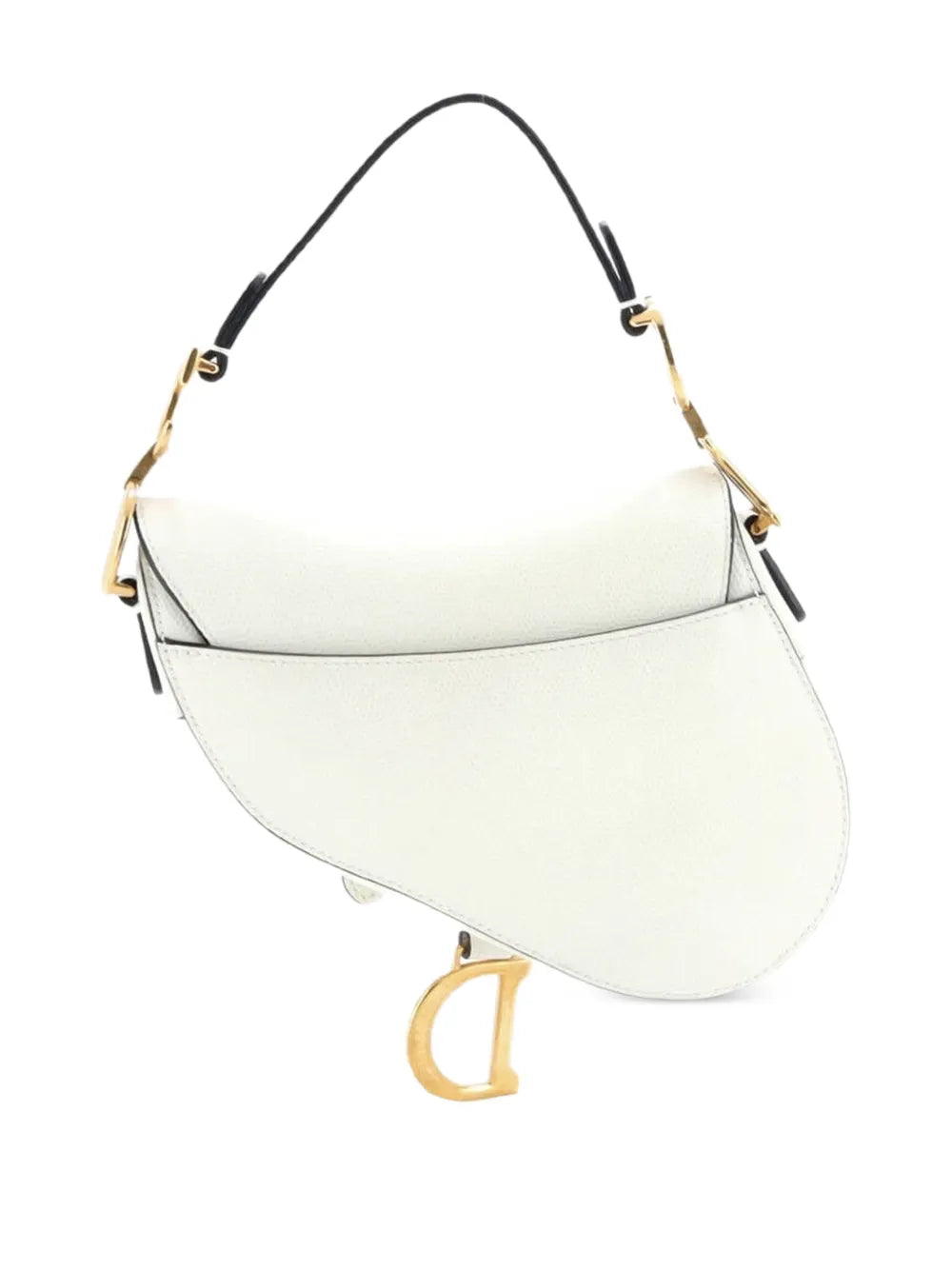 Christian Dior Pre Owned Saddle Handbag Leather Mini Shoulder Bag — Same as shown — Size One Size — Side View