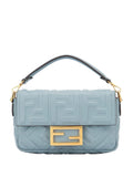 Fendi Mini Baguette Embossed Logo Shoulder Bag — Same as shown — Size One Size — Front View