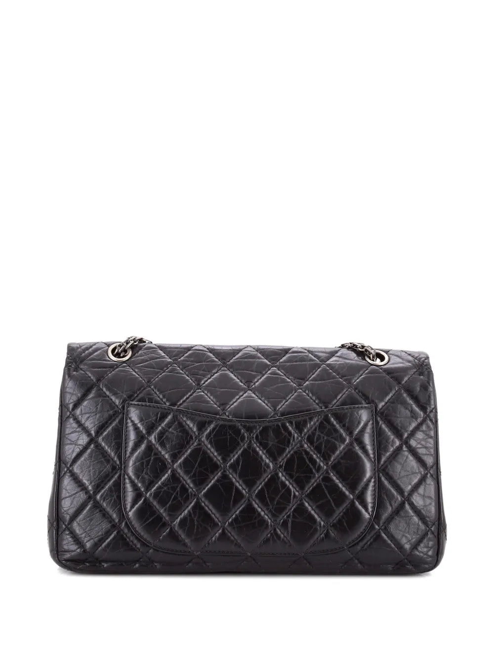 Chanel Pre Owned Reissue 255 Flap Bag Quilted Aged Calfskin 227 Shoulder Bag — Same as shown — Size One Size — Side View