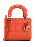 Christian Dior Pre Owned Ultra Matte Lady Dior Chain Bag Cannage Quilt Calfskin Mini Shoulder Bag — Same as shown — Size One Size — Front View