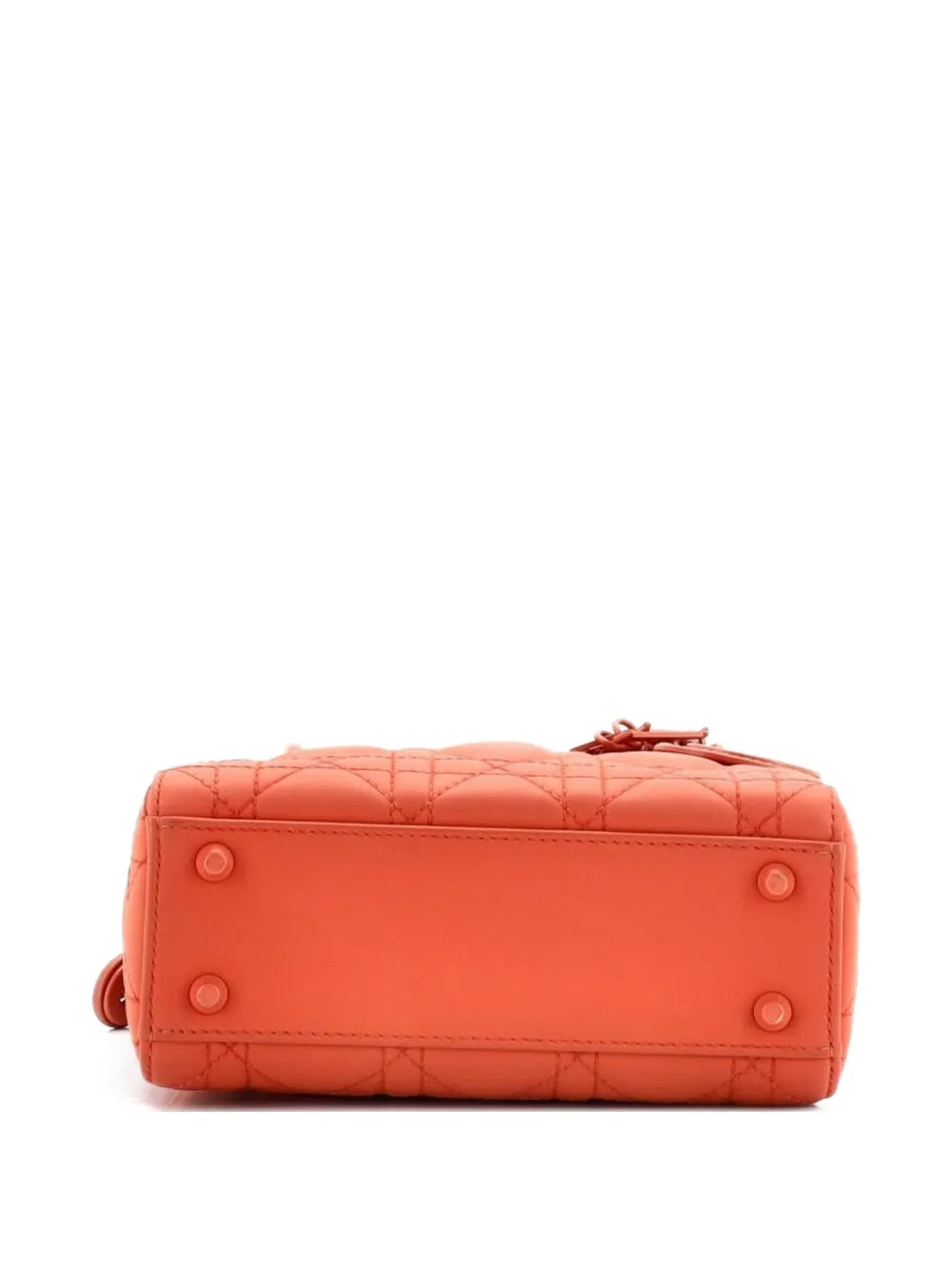 Christian Dior Pre Owned Ultra Matte Lady Dior Chain Bag Cannage Quilt Calfskin Mini Shoulder Bag — Same as shown — Size One Size — Top View
