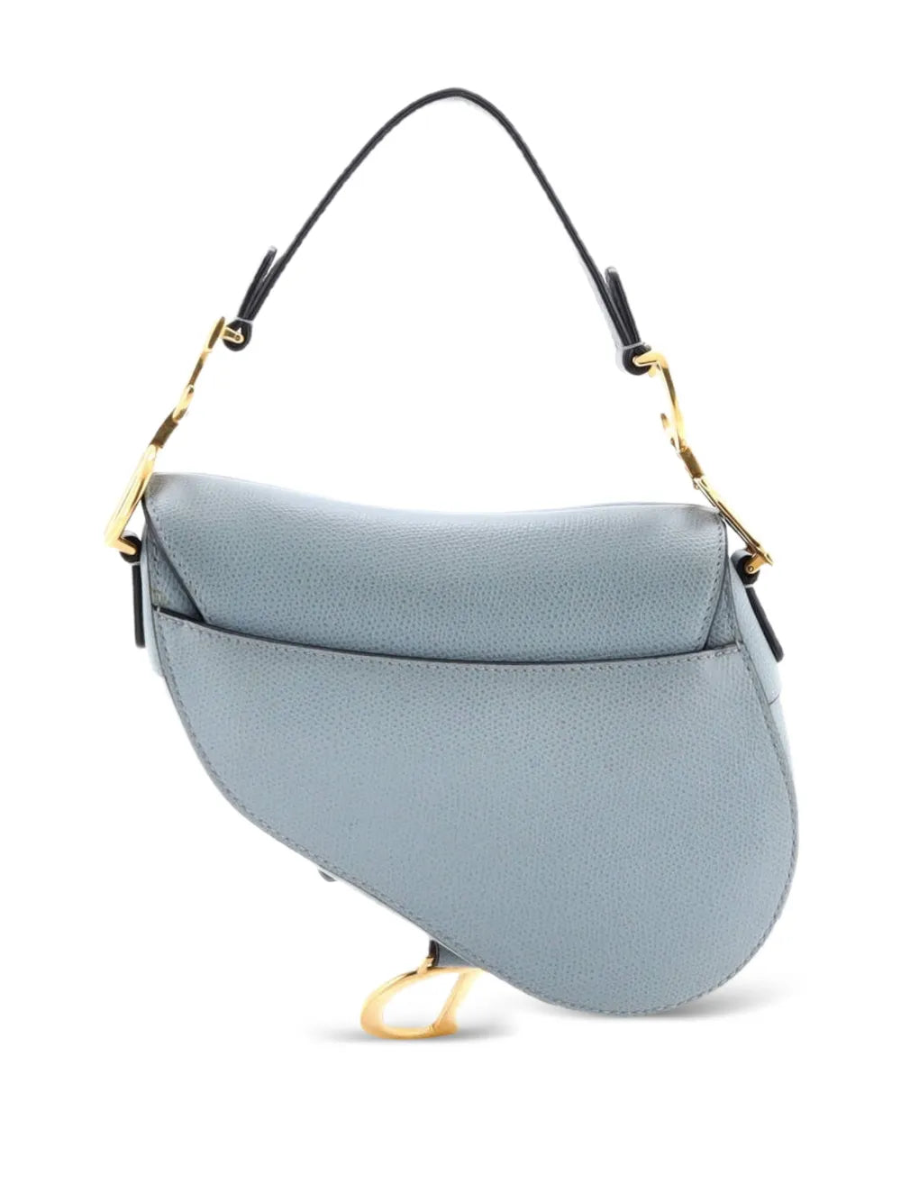 Christian Dior Pre Owned Saddle Handbag Leather Mini Shoulder Bag — Same as shown — Size One Size — Side View