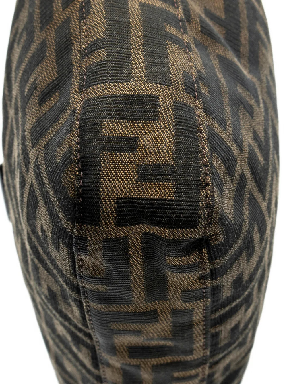 Fendi Pre Owned Logo Buckle Shoulder Bag — Same as shown — Size One Size — Top View