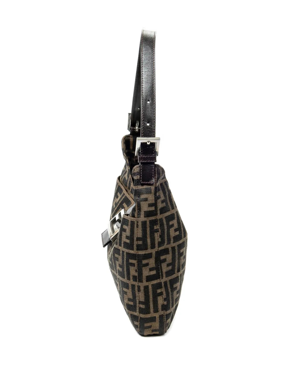 Fendi Pre Owned Logo Buckle Shoulder Bag — Same as shown — Size One Size — Detail View