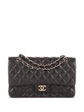 Chanel Pre Owned Classic Double Flap Quilted Shoulder Bag — Same as shown — Size One Size — Front View