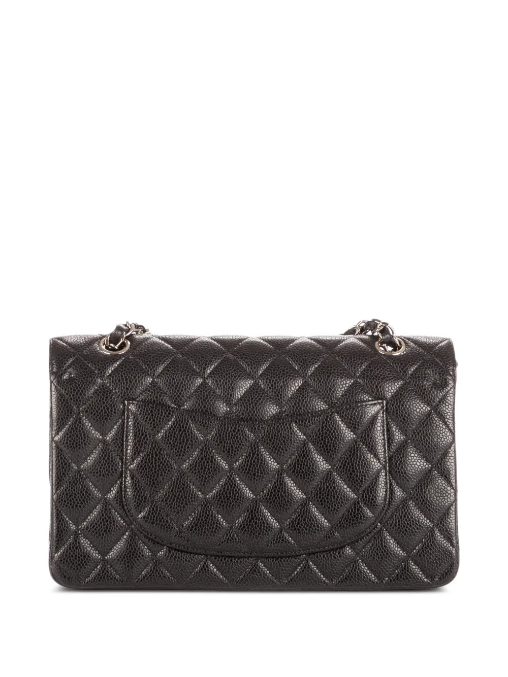 Chanel Pre Owned Classic Double Flap Quilted Shoulder Bag — Same as shown — Size One Size — Side View