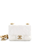 Chanel Pre Owned Funky Town Flap Bag Quilted Lambskin Mini Shoulder Bag — Same as shown — Size One Size — Front View