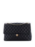 Chanel Pre Owned Xxl Travel Flap Bag Quilted Caviar Small Shoulder Bag — Same as shown — Size One Size — Front View