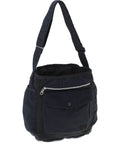 Porter Yoshida Co Zip Pocket Shoulder Bag — Same as shown — Size One Size — Front View