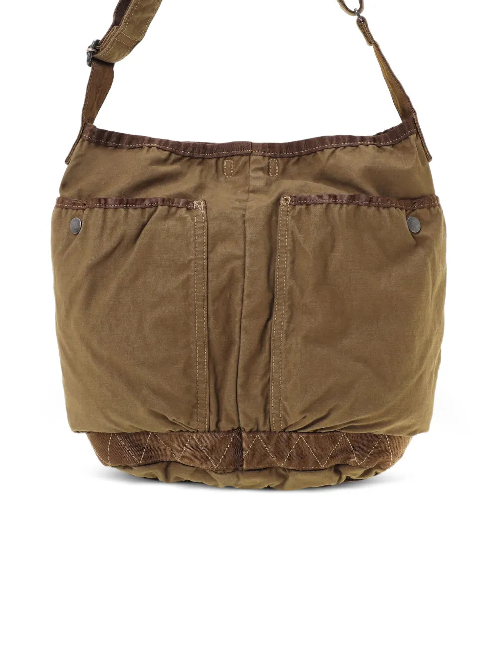 Porter Yoshida Co Zip Pocket Shoulder Bag — Same as shown — Size One Size — Front View