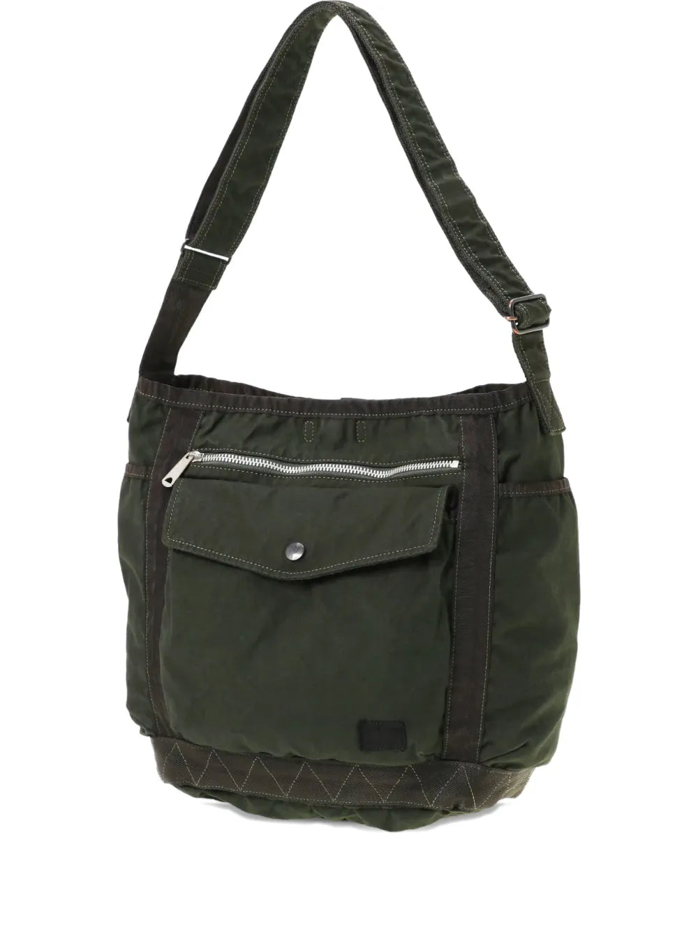 Porter Yoshida Co Zip Pocket Shoulder Bag — Same as shown — Size One Size — Front View