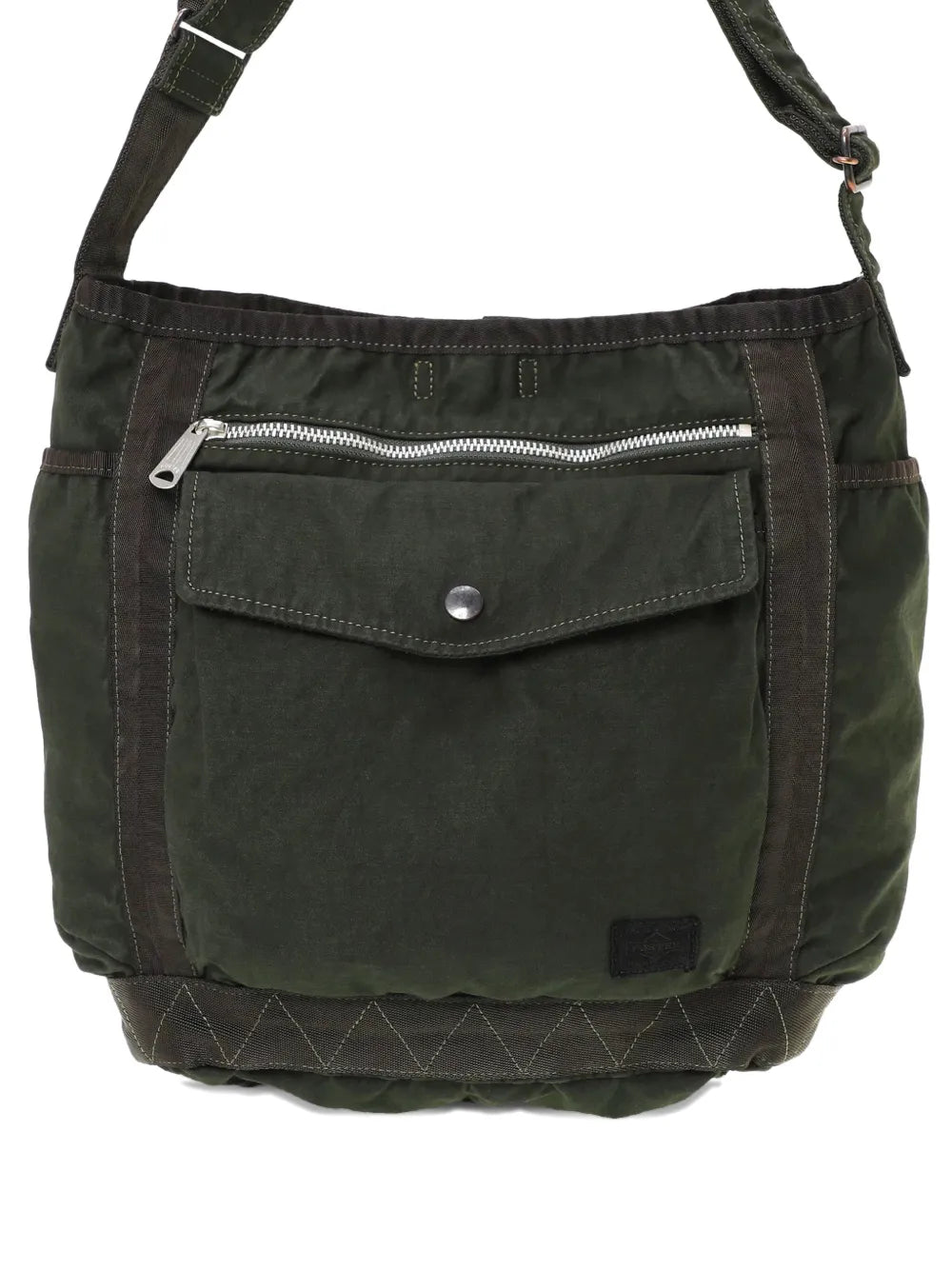 Porter Yoshida Co Zip Pocket Shoulder Bag — Same as shown — Size One Size — Back View