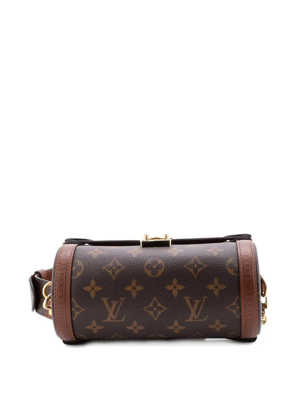 Louis Vuitton Pre Owned Papillon Trunk Bag Monogram Canvas Shoulder Bag — Same as shown — Size One Size — Back View