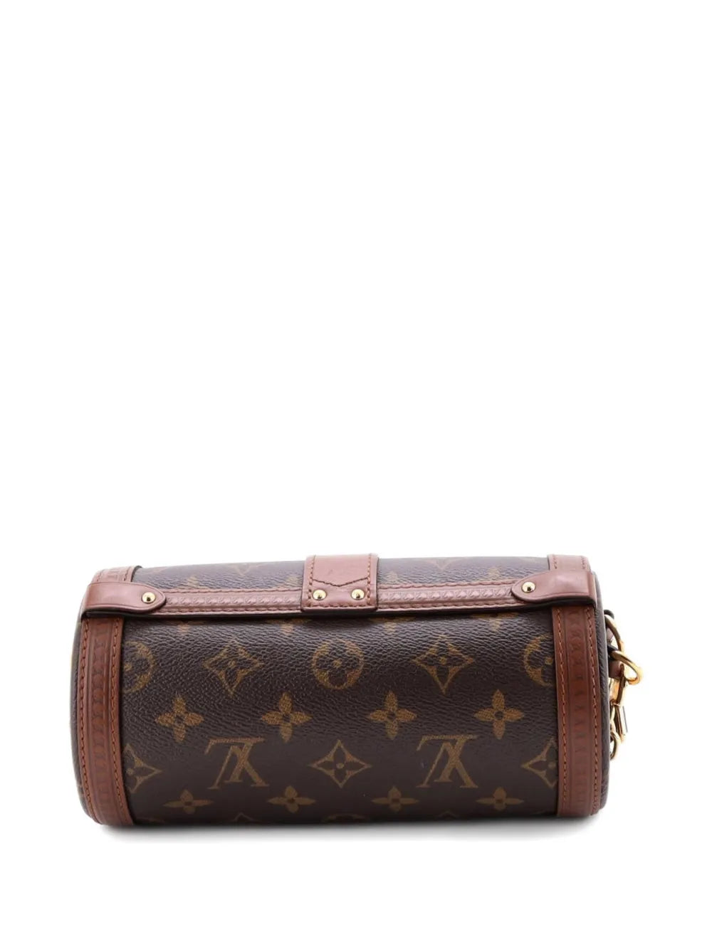 Louis Vuitton Pre Owned Papillon Trunk Bag Monogram Canvas Shoulder Bag — Same as shown — Size One Size — Side View