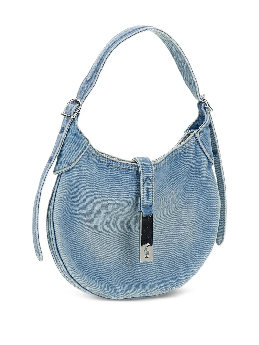 Polo Ralph Lauren Denim Effect Shoulder Bag — Same as shown — Size One Size — Back View