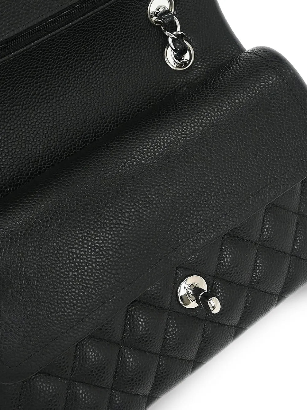 Chanel Pre Owned 2019 Small Classic Double Flap Shoulder Bag — Same as shown — Size One Size — Detail View