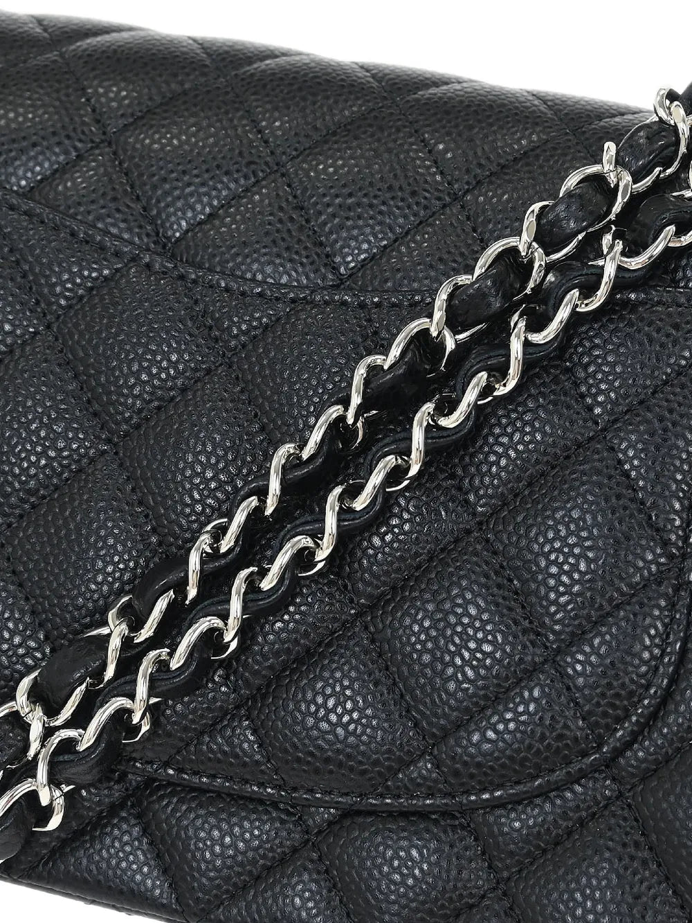 Chanel Pre Owned 2018 2019 Medium Classic Double Flap Shoulder Bag — Same as shown — Size One Size — Detail View