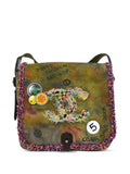Chanel Pre Owned 2015 2016 Graffiti On The Pavements Shoulder Bag — Same as shown — Size One Size — Front View